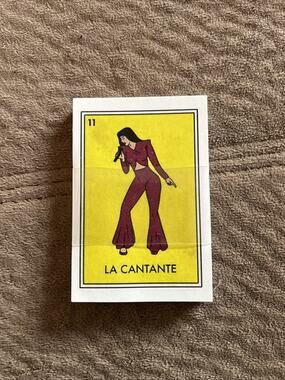 30 SELENA LA CANTANTE MEXICAN BINGO LOTERIA CARD Stickers 3x2 Inch